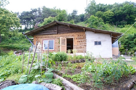 오두막 이미지